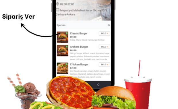 Restoran QR Menü Uygulamamız